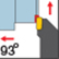 Ext. Tangential 93° Approach
