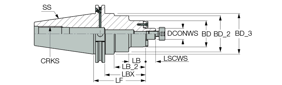 &lrm;CAT50 SEM 1-1/4X4.000