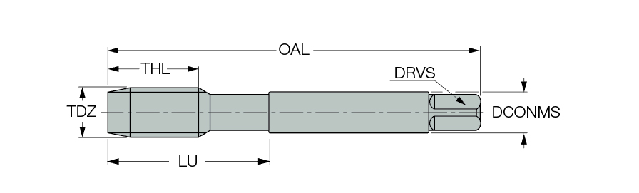 TPG UNC-1-8-M HEST