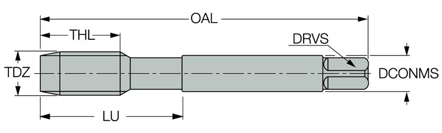 TPGN UNC 5/8-11-M HETI